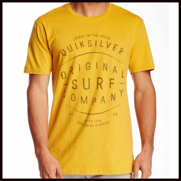 QUICKSILVER TEE HAWAII SHORT SLEEVES CASUAL SURF T-SHIRT A2C - Picture 7 of 8